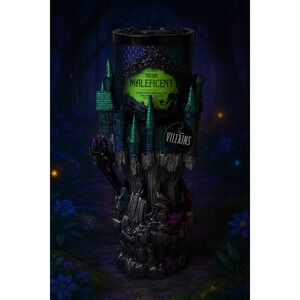 Disney Villains Maleficent Castle Pen Holder Makeup Brush Stationary Cup
